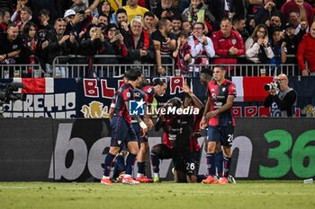 2024-05-23 - Kingstone Mutandwa of Cagliari Calcio, Esultanza, Joy After scoring goal, - CAGLIARI CALCIO VS ACF FIORENTINA - ITALIAN SERIE A - SOCCER