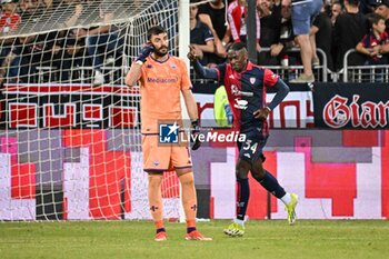 2024-05-23 - Kingstone Mutandwa of Cagliari Calcio, Esultanza, Joy After scoring goal, - CAGLIARI CALCIO VS ACF FIORENTINA - ITALIAN SERIE A - SOCCER