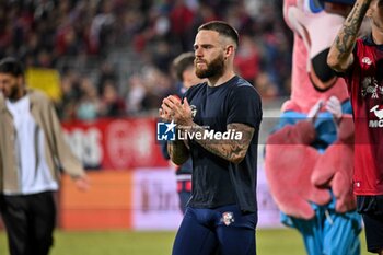 2024-05-23 - Nahitan Nandez of Cagliari Calcio, Commozione - CAGLIARI CALCIO VS ACF FIORENTINA - ITALIAN SERIE A - SOCCER