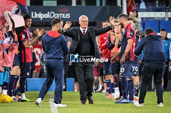 2024-05-23 - Claudio Ranieri Mister of Cagliari Calcio, Celebrazione - CAGLIARI CALCIO VS ACF FIORENTINA - ITALIAN SERIE A - SOCCER