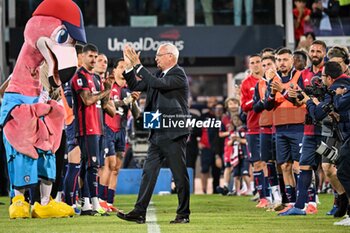 2024-05-23 - Claudio Ranieri Mister of Cagliari Calcio, Celebrazione - CAGLIARI CALCIO VS ACF FIORENTINA - ITALIAN SERIE A - SOCCER