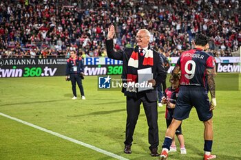 2024-05-23 - Celebrazione Claudio Ranieri Mister of Cagliari Calcio - CAGLIARI CALCIO VS ACF FIORENTINA - ITALIAN SERIE A - SOCCER