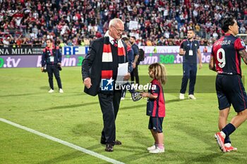 2024-05-23 - Celebrazione Claudio Ranieri Mister of Cagliari Calcio - CAGLIARI CALCIO VS ACF FIORENTINA - ITALIAN SERIE A - SOCCER