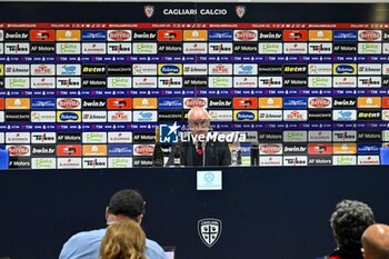 2024-05-23 - Tifosi, Fans, Supporters of Cagliari Calcio, Press Conference, Conferenza Stampa - CAGLIARI CALCIO VS ACF FIORENTINA - ITALIAN SERIE A - SOCCER