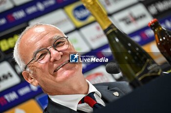 2024-05-23 - Tifosi, Fans, Supporters of Cagliari Calcio, Press Conference, Conferenza Stampa - CAGLIARI CALCIO VS ACF FIORENTINA - ITALIAN SERIE A - SOCCER