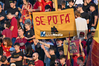 2024-05-26 - AS Roma's supporters - EMPOLI FC VS AS ROMA - ITALIAN SERIE A - SOCCER