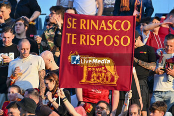 2024-05-26 - AS Roma's supporters - EMPOLI FC VS AS ROMA - ITALIAN SERIE A - SOCCER