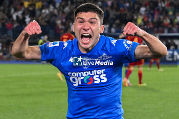 2024-05-26 - Empoli FC's forward Nicolo Cambiaghi celebrates the victory - EMPOLI FC VS AS ROMA - ITALIAN SERIE A - SOCCER