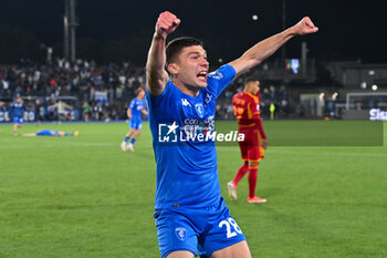 2024-05-26 - Empoli FC's forward Nicolo Cambiaghi celebrates the victory - EMPOLI FC VS AS ROMA - ITALIAN SERIE A - SOCCER