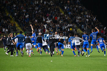 2024-05-26 - Empoli FC's players celebrate after a goal - EMPOLI FC VS AS ROMA - ITALIAN SERIE A - SOCCER