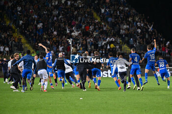 2024-05-26 - Empoli FC's players celebrate after a goal - EMPOLI FC VS AS ROMA - ITALIAN SERIE A - SOCCER