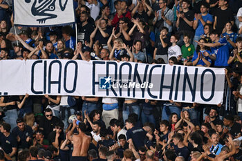 2024-05-26 - Empoli FC's supporters with a banner in memory of DJ Franchino - EMPOLI FC VS AS ROMA - ITALIAN SERIE A - SOCCER