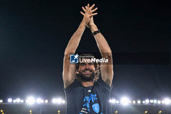 2024-05-26 - Empoli FC's defender Sebastiano Luperto celebrates the victory - EMPOLI FC VS AS ROMA - ITALIAN SERIE A - SOCCER