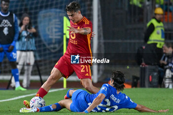 2024-05-26 - AS Roma's forward Paulo Dybala against Empoli'FC's midfielder Youssef Maleh - EMPOLI FC VS AS ROMA - ITALIAN SERIE A - SOCCER