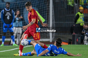 2024-05-26 - AS Roma's forward Paulo Dybala against Empoli'FC's midfielder Youssef Maleh - EMPOLI FC VS AS ROMA - ITALIAN SERIE A - SOCCER