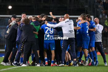 2024-05-26 - Empoli FC's players celebrate after a goal - EMPOLI FC VS AS ROMA - ITALIAN SERIE A - SOCCER