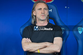 2024-05-26 - Empoli FC's coach Davide Nicola - EMPOLI FC VS AS ROMA - ITALIAN SERIE A - SOCCER