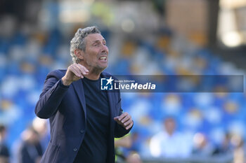 2024-05-26 - Luca Gotti manager of U.S. Lecce gestures during the Serie A Match between SSC Napoli vs US Lecce at Diego Armando Maradona Stadium - SSC NAPOLI VS US LECCE - ITALIAN SERIE A - SOCCER