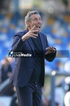 2024-05-26 - Luca Gotti manager of U.S. Lecce gestures during the Serie A Match between SSC Napoli vs US Lecce at Diego Armando Maradona Stadium - SSC NAPOLI VS US LECCE - ITALIAN SERIE A - SOCCER