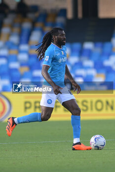 2024-05-26 - Zambo Anguissa of SSC Napoli in action during the Serie A Match between SSC Napoli vs US Lecce at Diego Armando Maradona Stadium - SSC NAPOLI VS US LECCE - ITALIAN SERIE A - SOCCER