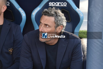 2024-05-26 - Luca Gotti manager of U.S. Lecce gestures during the Serie A Match between SSC Napoli vs US Lecce at Diego Armando Maradona Stadium - SSC NAPOLI VS US LECCE - ITALIAN SERIE A - SOCCER