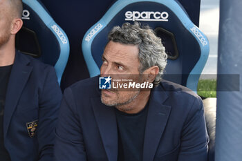 2024-05-26 - Luca Gotti manager of U.S. Lecce gestures during the Serie A Match between SSC Napoli vs US Lecce at Diego Armando Maradona Stadium - SSC NAPOLI VS US LECCE - ITALIAN SERIE A - SOCCER