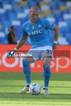 2024-05-26 - Leo Ostigard of SSC Napoli in action during the Serie A Match between SSC Napoli vs US Lecce at Diego Armando Maradona Stadium - SSC NAPOLI VS US LECCE - ITALIAN SERIE A - SOCCER