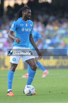 2024-05-26 - Zambo Anguissa of SSC Napoli in action during the Serie A Match between SSC Napoli vs US Lecce at Diego Armando Maradona Stadium - SSC NAPOLI VS US LECCE - ITALIAN SERIE A - SOCCER