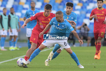 2024-05-26 - Pontus Almqvist of US Lecce competes for the ball with Stanislav Lobotka of SSC Napoliduring the Serie A Match between SSC Napoli vs US Lecce at Diego Armando Maradona Stadium - SSC NAPOLI VS US LECCE - ITALIAN SERIE A - SOCCER