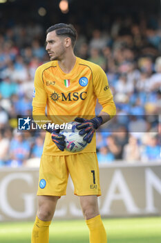 2024-05-26 - Alex Meret of SSC Napoli in action during the Serie A Match between SSC Napoli vs US Lecce at Diego Armando Maradona Stadium - SSC NAPOLI VS US LECCE - ITALIAN SERIE A - SOCCER