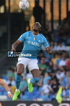 2024-05-26 - Victor Osimen of SSC Napoli in action during the Serie A Match between SSC Napoli vs US Lecce at Diego Armando Maradona Stadium - SSC NAPOLI VS US LECCE - ITALIAN SERIE A - SOCCER