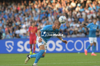 2024-05-26 - Leo Ostigard of SSC Napoli in action during the Serie A Match between SSC Napoli vs US Lecce at Diego Armando Maradona Stadium - SSC NAPOLI VS US LECCE - ITALIAN SERIE A - SOCCER