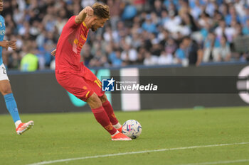 2024-05-26 - Remi Oudin of US Lecce in action during the Serie A Match between SSC Napoli vs US Lecce at Diego Armando Maradona Stadium - SSC NAPOLI VS US LECCE - ITALIAN SERIE A - SOCCER