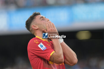 2024-05-26 - Roberto Piccoli of US Lecce gestures during the Serie A Match between SSC Napoli vs US Lecce at Diego Armando Maradona Stadium - SSC NAPOLI VS US LECCE - ITALIAN SERIE A - SOCCER