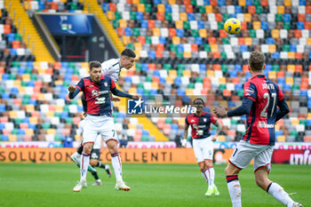 2024-02-18 - Header of Udinese's Nehuen Perez - UDINESE CALCIO VS CAGLIARI CALCIO - ITALIAN SERIE A - SOCCER
