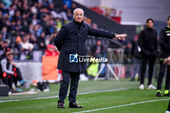 2024-02-18 - Cagliari's Head Coach Claudio Ranieri gestures - UDINESE CALCIO VS CAGLIARI CALCIO - ITALIAN SERIE A - SOCCER