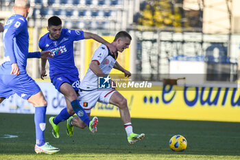 2024-02-03 - Ruslan Malinovski (Genoa) is fouled by Nicolo Cambiaghi (Empoli) - EMPOLI FC VS GENOA CFC - ITALIAN SERIE A - SOCCER