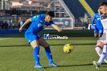 2024-02-03 - Bartosz Bereszynski (Empoli) hampered by Johan Vasquez (Genoa) - EMPOLI FC VS GENOA CFC - ITALIAN SERIE A - SOCCER