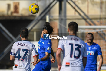 2024-02-03 - header of Youssef Maleh (Empoli) - EMPOLI FC VS GENOA CFC - ITALIAN SERIE A - SOCCER