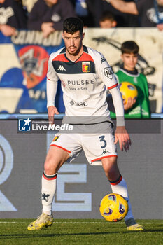 2024-02-03 - Aaron Martin (Genoa) - EMPOLI FC VS GENOA CFC - ITALIAN SERIE A - SOCCER