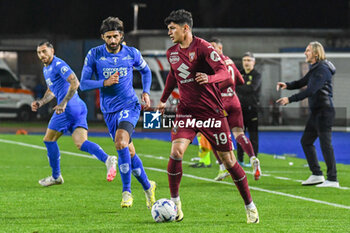 2024-04-06 - Raoul Bellanova (Torino) hampered by Sebastiano Luperto (Empoli) - EMPOLI FC VS TORINO FC - ITALIAN SERIE A - SOCCER