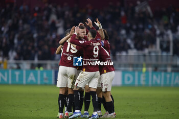 2024-01-07 - Torino Fc players celebrating after a goal during the Italian Serie A, football match between Juventus Fc and As Roma on 30 December 2023 at Allianz Stadium, Turin, Italy. Photo Nderim Kaceli - TORINO FC VS SSC NAPOLI - ITALIAN SERIE A - SOCCER