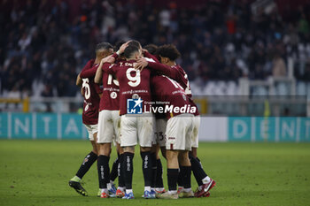2024-01-07 - Torino Fc players celebrating after a goal during the Italian Serie A, football match between Juventus Fc and As Roma on 30 December 2023 at Allianz Stadium, Turin, Italy. Photo Nderim Kaceli - TORINO FC VS SSC NAPOLI - ITALIAN SERIE A - SOCCER
