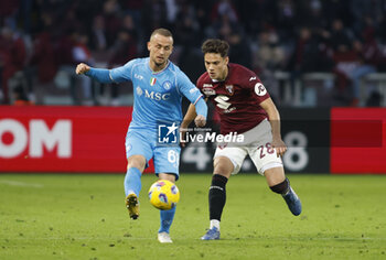 2024-01-07 - Stanislav Lobotka of Sac Napoli and Samuele Ricci of Torino Fc during the Italian Serie A, football match between Juventus Fc and As Roma on 30 December 2023 at Allianz Stadium, Turin, Italy. Photo Nderim Kaceli - TORINO FC VS SSC NAPOLI - ITALIAN SERIE A - SOCCER
