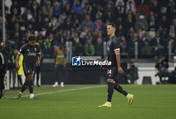 2024-01-27 - Arkadiusz Milik of Juventus leaving the pitch after a red card during the Italian Serie A, football match between Juvetus Fc and Empoli Fc, on 27 January 2024 at Allianz Stadium, Turin, Italy. Photo Nderim Kaceli
 - JUVENTUS FC VS EMPOLI FC - ITALIAN SERIE A - SOCCER