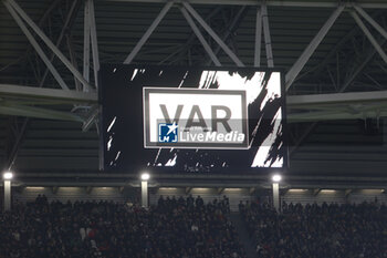 2024-01-27 - Var check during the Italian Serie A, football match between Juvetus Fc and Empoli Fc, on 27 January 2024 at Allianz Stadium, Turin, Italy. Photo Nderim Kaceli
 - JUVENTUS FC VS EMPOLI FC - ITALIAN SERIE A - SOCCER
