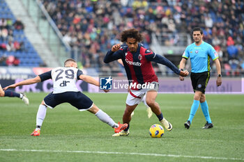 2024-02-11 - Joshua Zirkzee (Bologna Fc) in action - BOLOGNA FC VS US LECCE - ITALIAN SERIE A - SOCCER