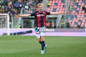 2024-02-11 - Victor Kristiansen (Bologna Fc) - BOLOGNA FC VS US LECCE - ITALIAN SERIE A - SOCCER