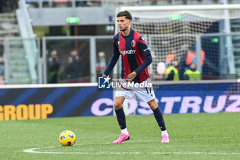2024-02-11 - Oussama El Azzouzi (Bologna Fc) in action - BOLOGNA FC VS US LECCE - ITALIAN SERIE A - SOCCER