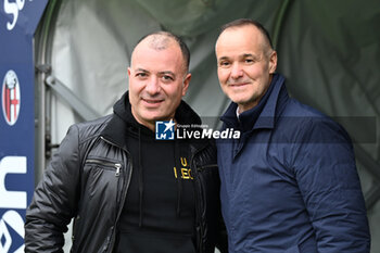 2024-02-11 - Joey Saputo (Bologna Fc) and Saverio Sticchi Damiani (Us Lecce) - BOLOGNA FC VS US LECCE - ITALIAN SERIE A - SOCCER